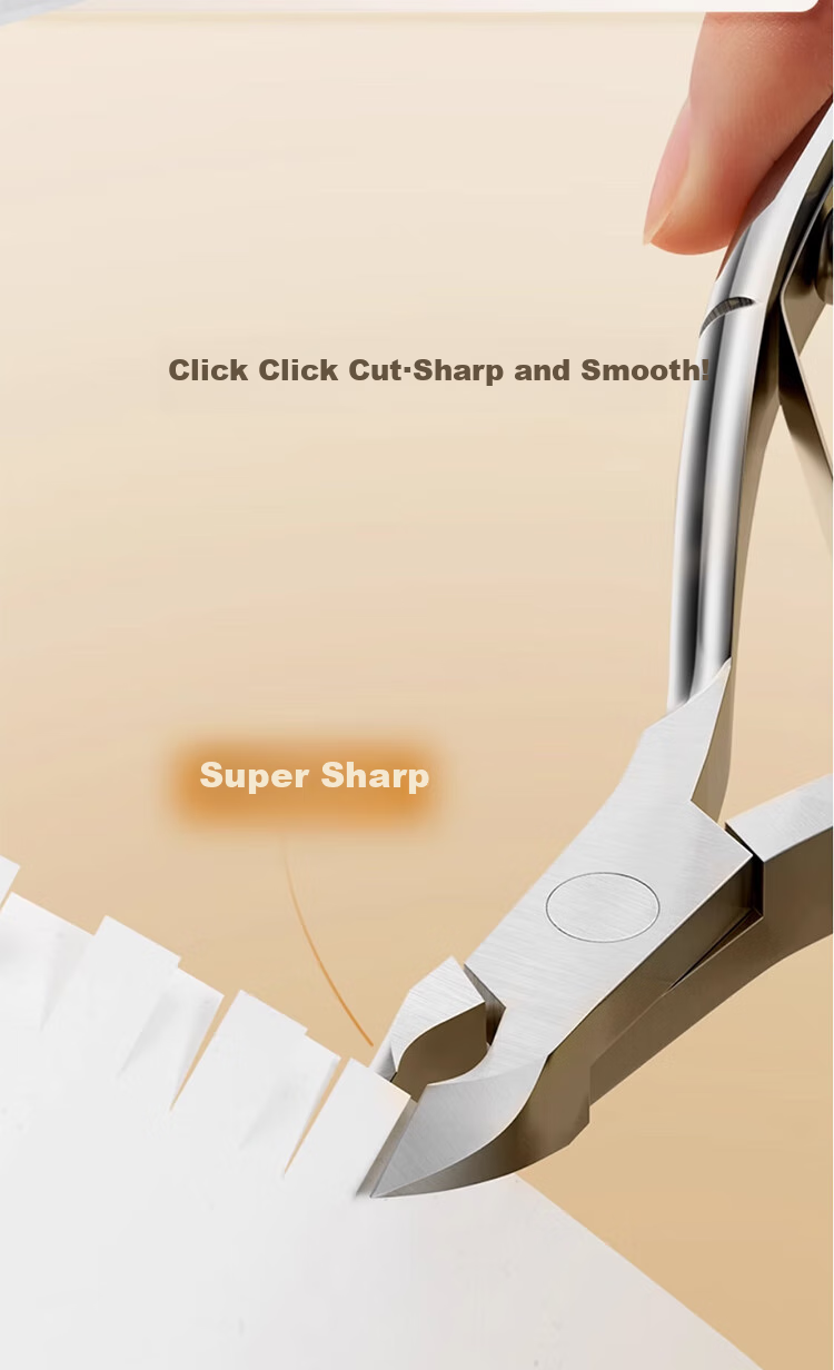 Goood Vietnamese Nail Clipper D501, Professional Manicure Salon Use 07, Cuticle Remover Scissors, Nail Care Tool Set, Steel Pusher And Cuticle Fork 9