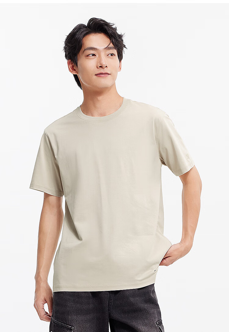 Semir Cool-Touch T-Shirt | Men's Short Sleeve T-Shirt, Moisture-Wicking, Quick-Drying, Antibacterial White T-Shirt, Versatile Summer Top, Heat-Resistant 109325100101 13