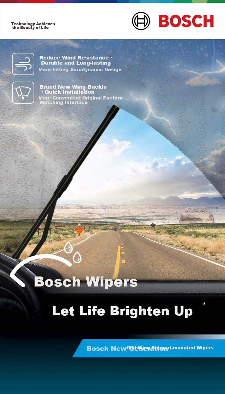 BOSCH Shenyi Original Windshield Wiper Blades Compatible with Haval H6 National Trend Edition 2020- 2