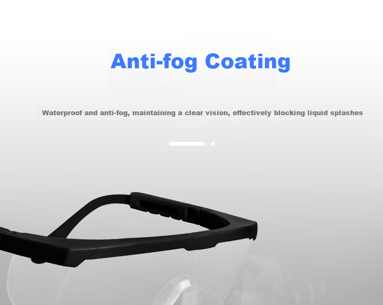 WOLSGIN Safety Goggles SG-71003AF, Windproof, Dustproof, Impact-Resistant, Anti-Fog, Protective Eyewear, Pollen-Proof, Industrial, Anti-Cutting, Splash-Proof 6