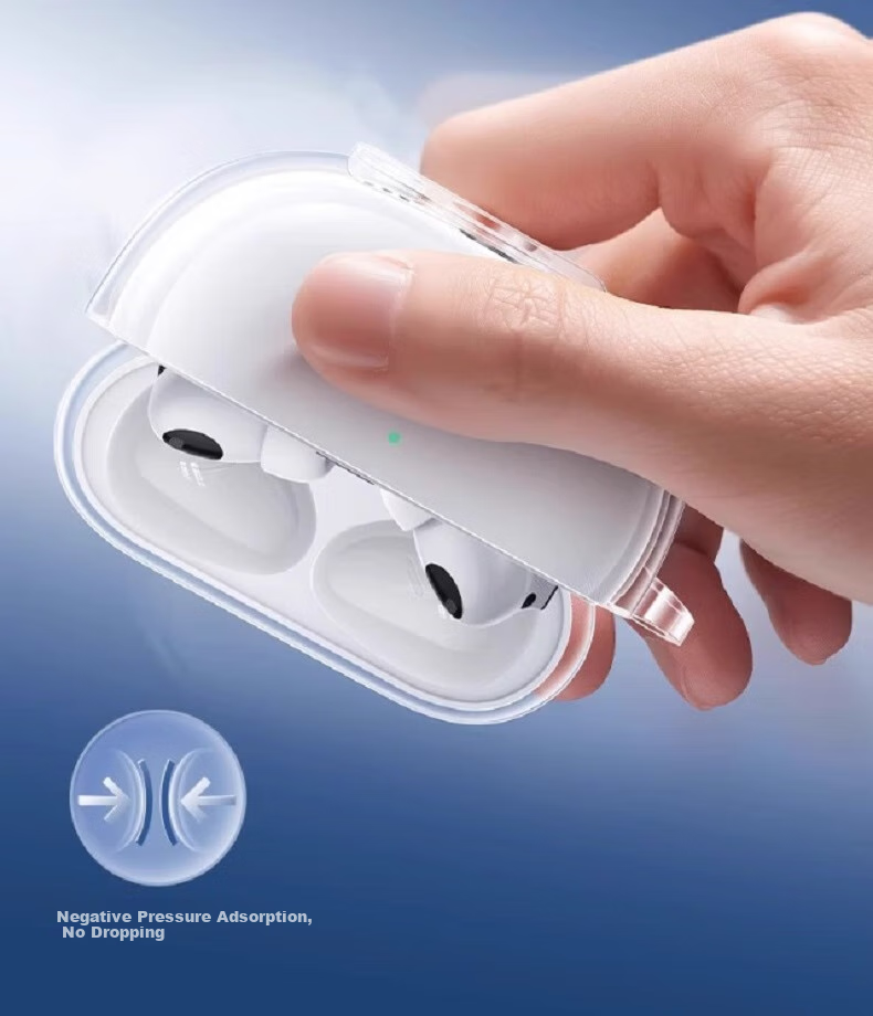 TRUST ME Transparent Protective Case for Huawei FreeBuds Pro 4, Huawei Earphones, Simple Anti-Yellowing Design, Shockproof, Anti-Loss, New Transparent Model 5