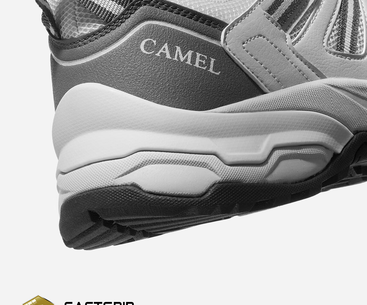 CAMEL Outdoor Hiking Shoes for Women, Breathable Casual Thick-Soled Trekking Shoes, Water-Resistant Non-Slip Women's Shoes F25B693007 Size 35 15