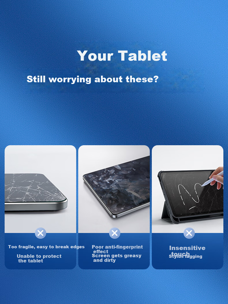 Shanmo Screen Protector for Honor MagicPad 3 Pro 12.3-inch 2026 Model Full-Screen HD Protective Film 1