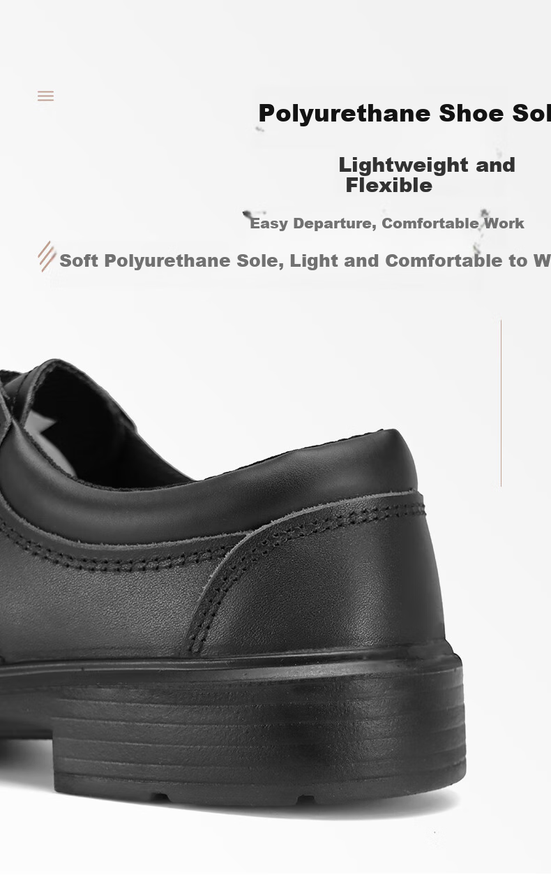 DUNWANG Electrical Leather Shoes, Durable 6kV High-Voltage Insulation Shoes for Men And Women, Safety Protection, Lightweight Soft Sole, 8281 Work Shoes, Size 39 5