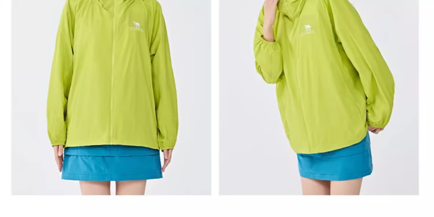CAMEL 【Muguang C+】Sun Protection Jacket 25 Spring Summer UPF400+ Original Yarn Unisex Cooling Sun Protection Clothing 9001 XL 18