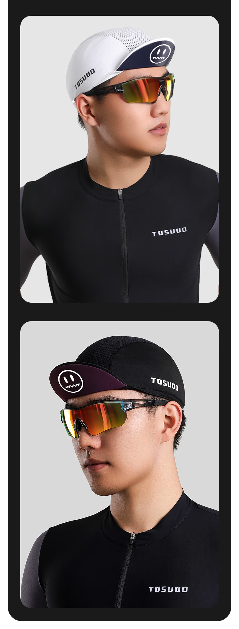 Captain Tas Cycling Cap Road Mountain Bike Helmet Liner Moisture-Wicking Quick-Dry Unisex Spring Summer Sun Protection Cycling Hat 11