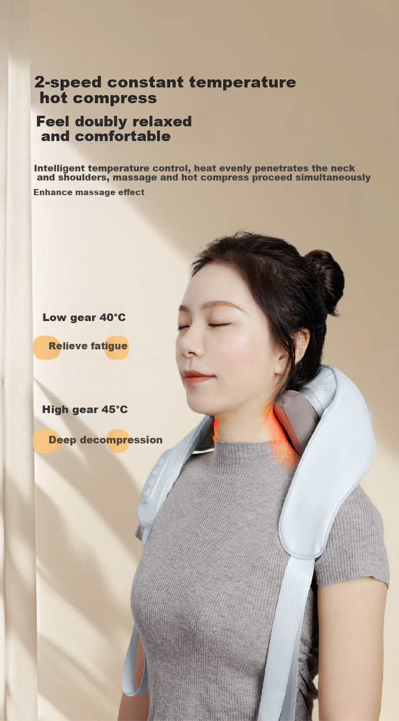 ANTA Neck Massager, Trapezius Shoulder And Neck Massager, Cervical Spine Massager, Neck And Shoulder Waist Massager, Neck Massager, Leg Massager, Father's Day Gift 5