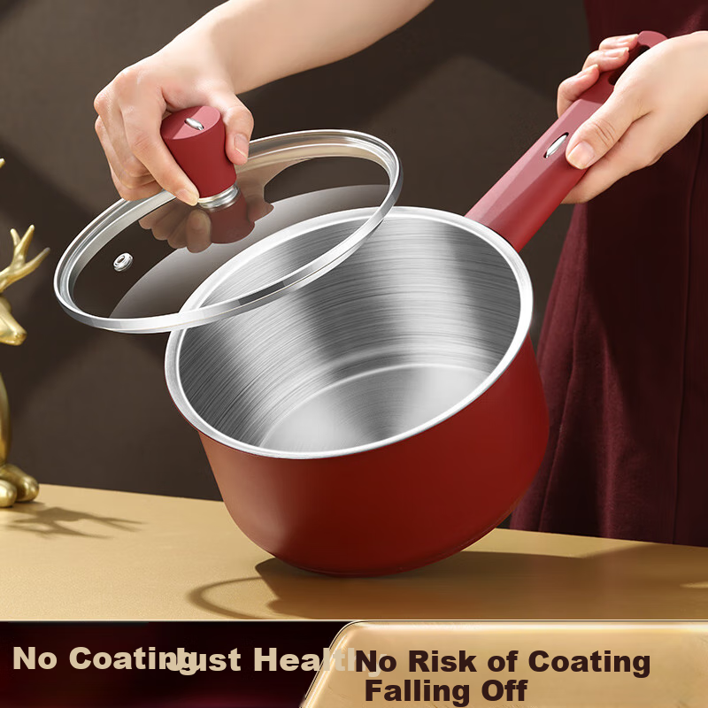SSN Frying Pan, 316 Stainless Steel, Specially Designed for Frying, Household Small Frying Pan, for Frying French Fries And Chicken Wings, Gas Stove Compatible Deep Fryer