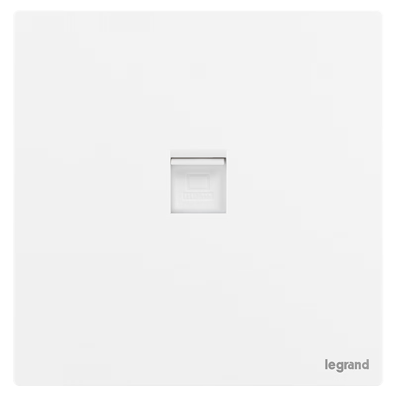 LEGRAND Shidian Plus Ceramic White Socket Switch Panel Wall Flat Large Plate Computer (Category 6)