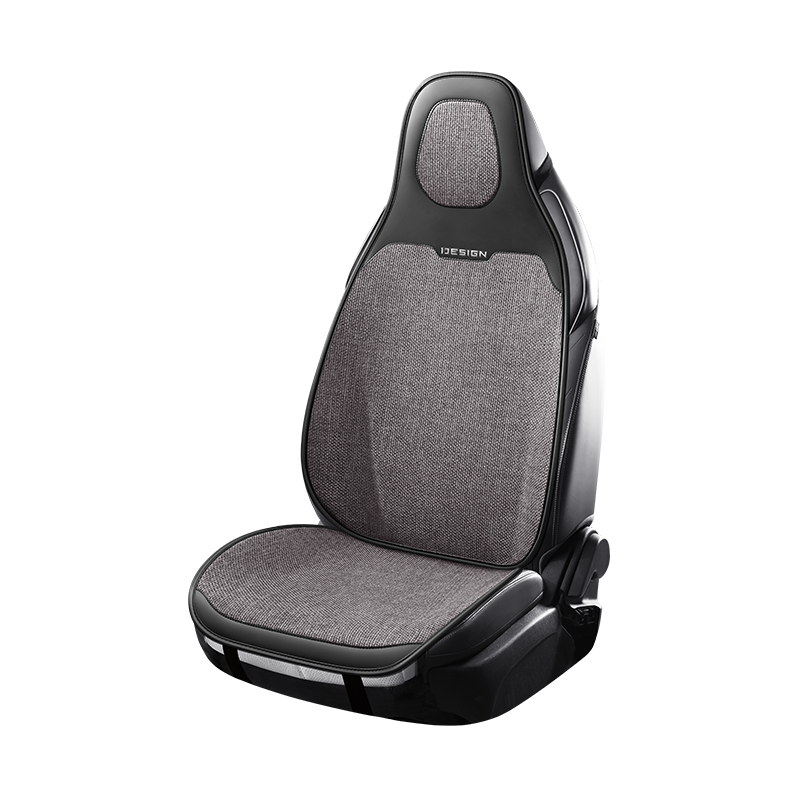 Jiabolan Car Seat Cushion, Linen Half-Covered Seat Cover, All-Season Universal Seat Pad, Ventilated And Breathable Comfortable Seat Cover, Car Seat Cover