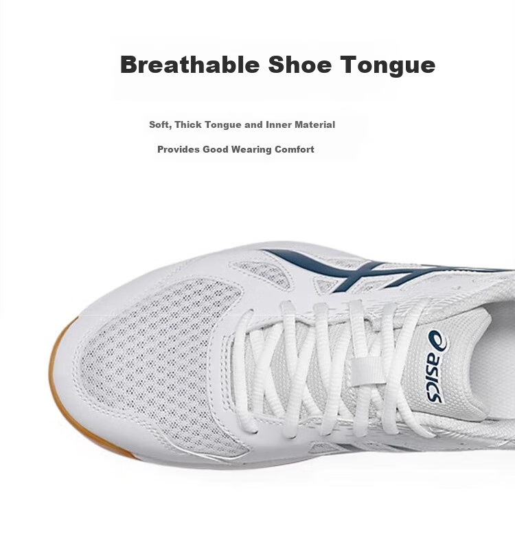 Asics Badminton And Table Tennis Shoes, UPCOURT 6 Men's All-Round Sports Shoes, 1071A104-100, Size 40 8