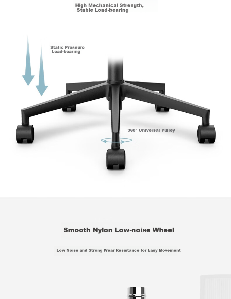 Deli Office Chair Small T, Simple Lumbar Support, Ergonomic Computer Chair, Staff Mesh Chair, 4901T 10