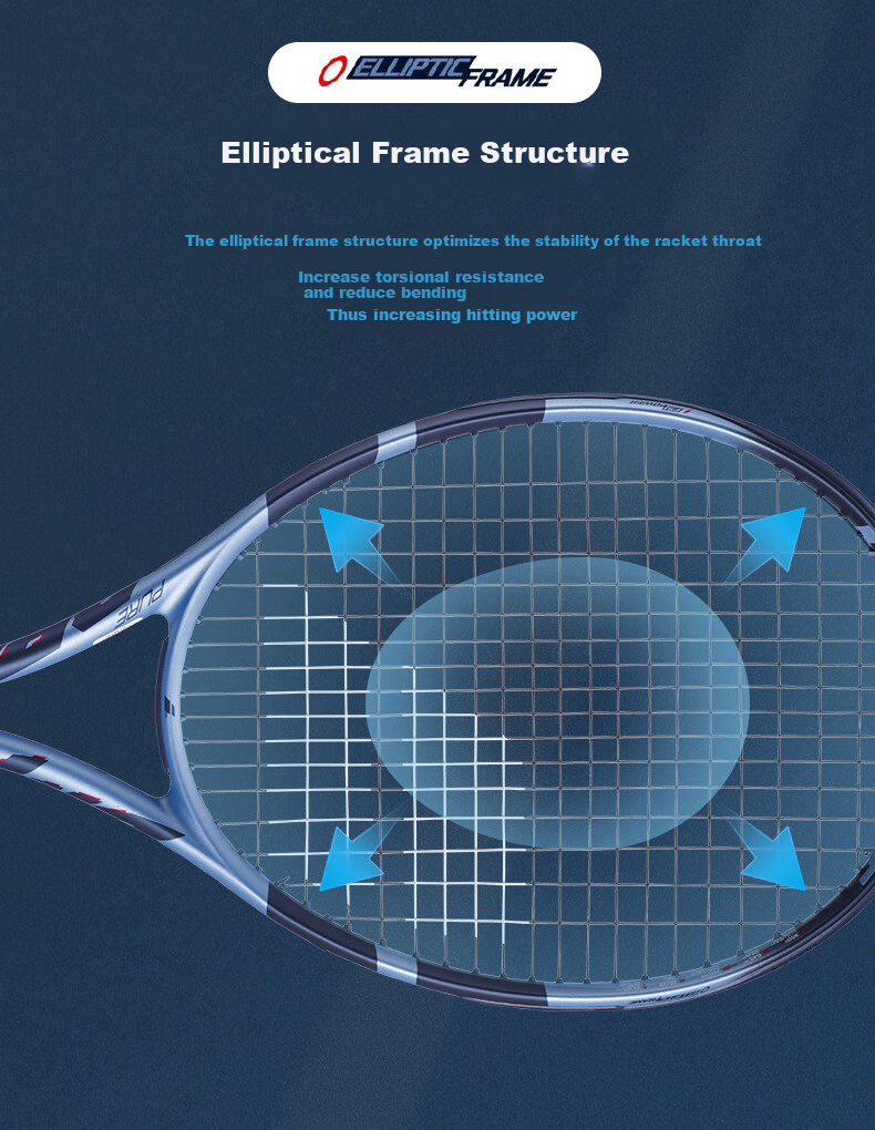 Babolat PURE DRIVE Professional Carbon Tennis Racket Babolat 2025 Model PD Li Na Wang Xin Yu [Pre-Strung] 5