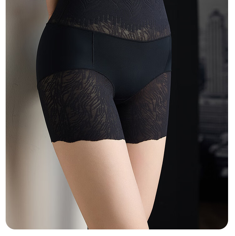 Langsha High-Waist Women's Seamless Shaping Panties Tummy Control Hip Lift Waist Slimming Safety Shorts Boyshorts 19