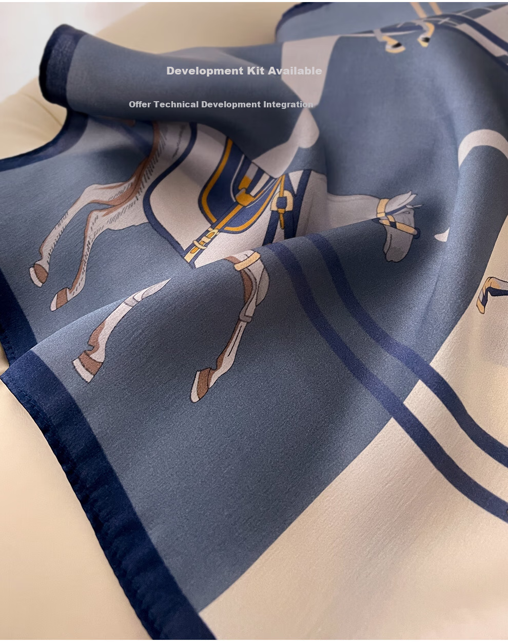 Hangsilu Silk Scarf for Women, Zodiac Year Scarf, Mulberry Silk Necktie, Birthday Gift, Mid-Autumn Festival Gift for Mom And Teachers 4
