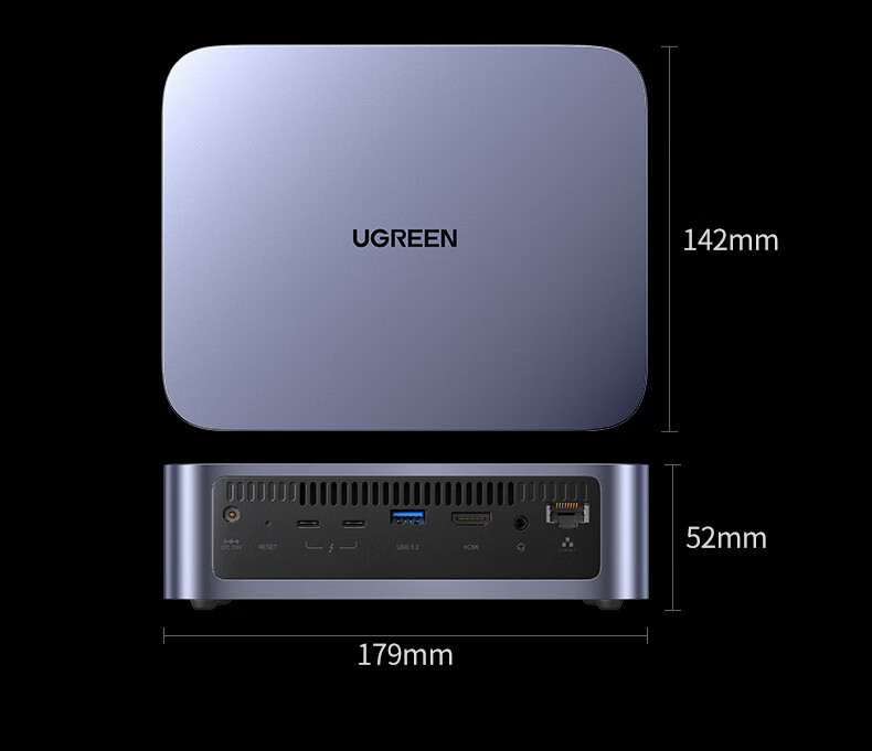 UGREEN Private Cloud DXP480T Plus Four-Bay All-Flash 10GbE NAS Network Storage Smart Server Home Personal Cloud Drive AI Photo Album Media High-Speed Workstation 77