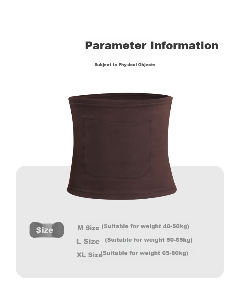 NAILEKESI N German Velvet Waist Warmer Belt, Warm Belly And Uterus, Self-Heating, Stomach Protection, Women's Special Cold-Proof Middle-Aged And Elderly Protective Gear for Winter 2