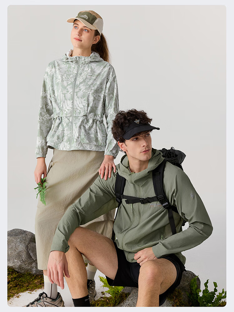 NORTHLAND Original Yarn Sun Protection Clothing UPF500+, Outdoor Women's Cooling Antibacterial Breathable Lightweight Skin Coat Jacket 13