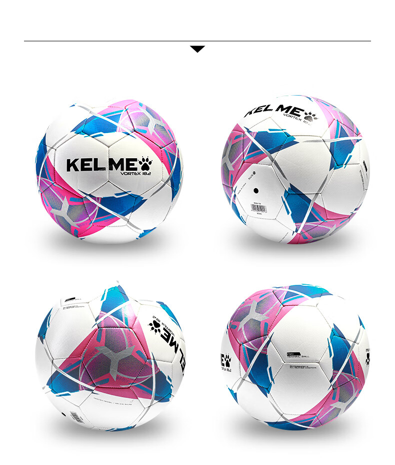 KELME Machine-Stitched Soccer Ball, Size 4 And 5, for Adults And Children, Standard for Middle School Entrance Exams, Competition And Training, Specialized Ball for Students, White And Red Size 4 4