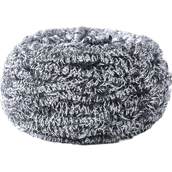 Fuaijia Steel Wool Cleaning Balls, Metal Stainless Steel Wire Scrubbers, Pot Brush, Pack of 12