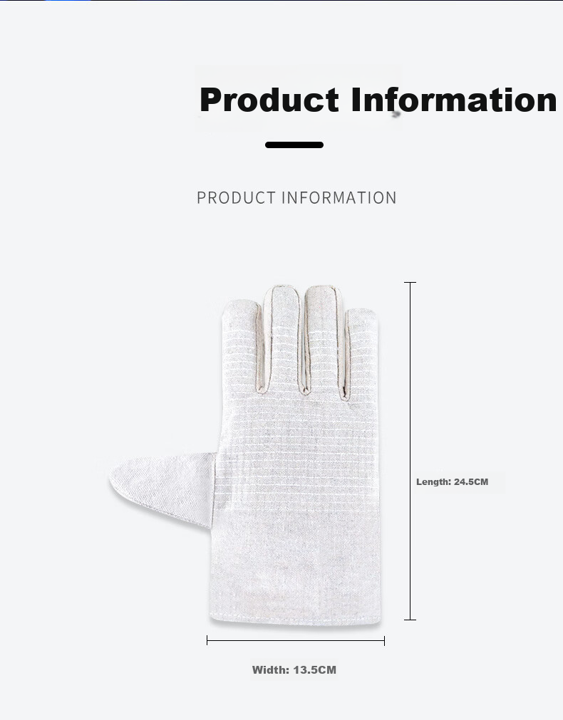 Ams Cotton Work Gloves with Anti-Slip Thickened Durable Cotton Yarn for Car Repair, Agriculture, Construction, Labor, Bricklaying, Warehouse Work, White Unisex 900G [Authentic Product] 12 Pairs 19
