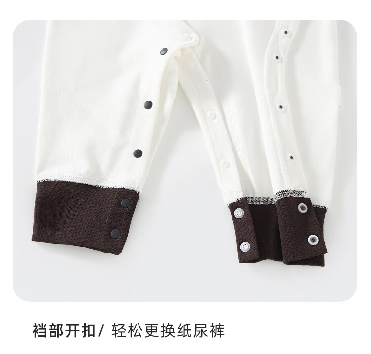 Qiaojiaoya Baby Clothes, Newborn Onesie, Class A Pure Cotton, Spring And Autumn Romper, Crawling Suit, Full Moon Sleepwear for Boys And Girls 8