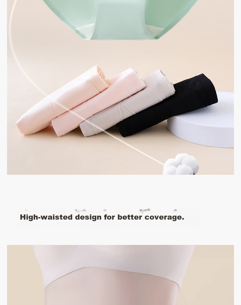 JOYNCLEON High-Waisted Tummy Control Underwear for Post-Cesarean Section, Belly Slimming Cotton Waist Trainer Butt-Lifting Seamless XXL Jnk153127 8