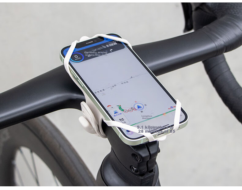 GUB Cycling Phone Mount, Silicone Handlebar Clamp, Stable And Shockproof Strap Holder for Road Bikes, Mountain Bikes, Motorcycles And Electric Bikes 11