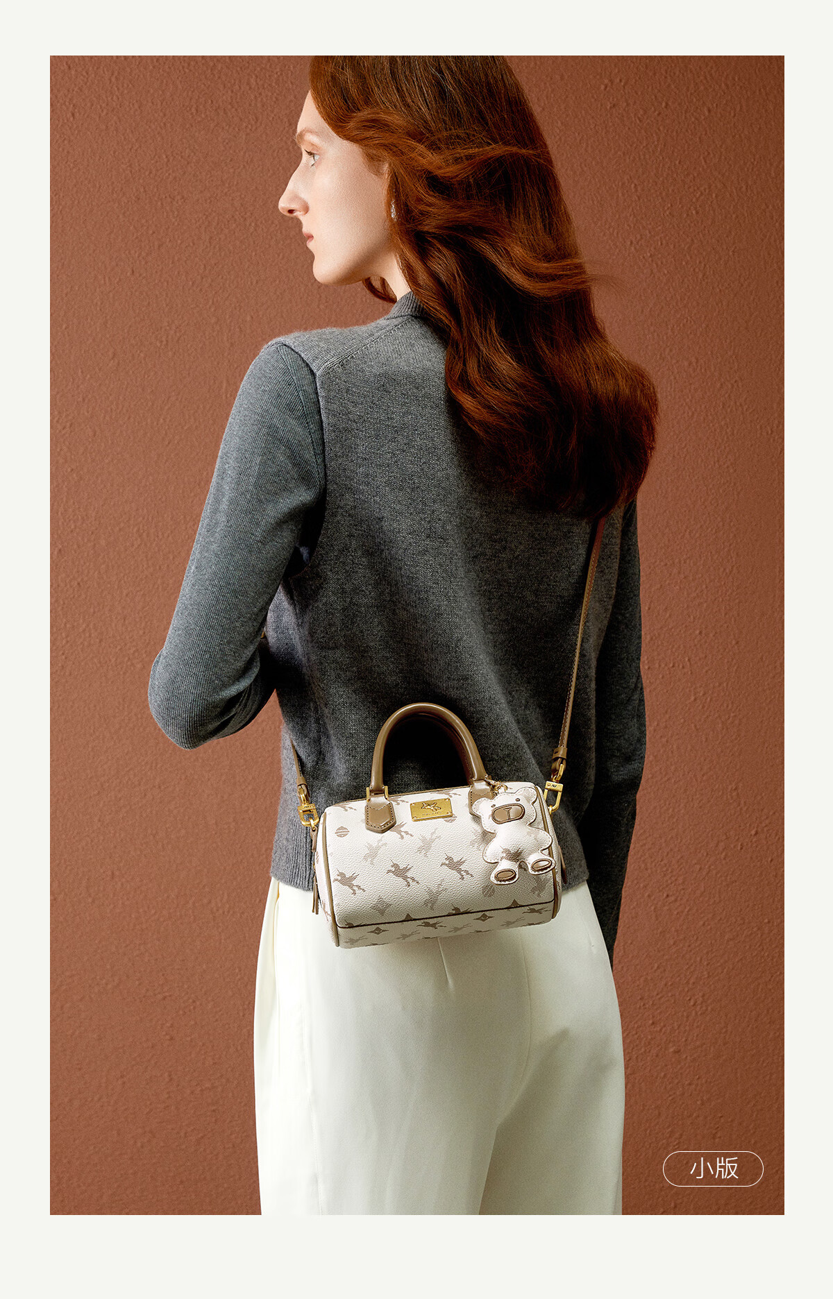 NUCELLE Pegasus Boston Bag, 2026 Light Luxury Niche Crossbody Women's Handbag, Genuine Leather Tote Bag, Valentine's Day And Birthday Gift 6