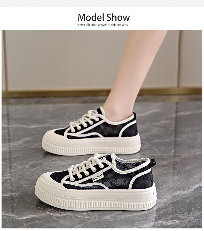CARTELO Women's Summer Lace Mesh Fisherman Shoes Breathable White Sneakers Mesh Shoes for Women 1585 Off-White Size 38 13