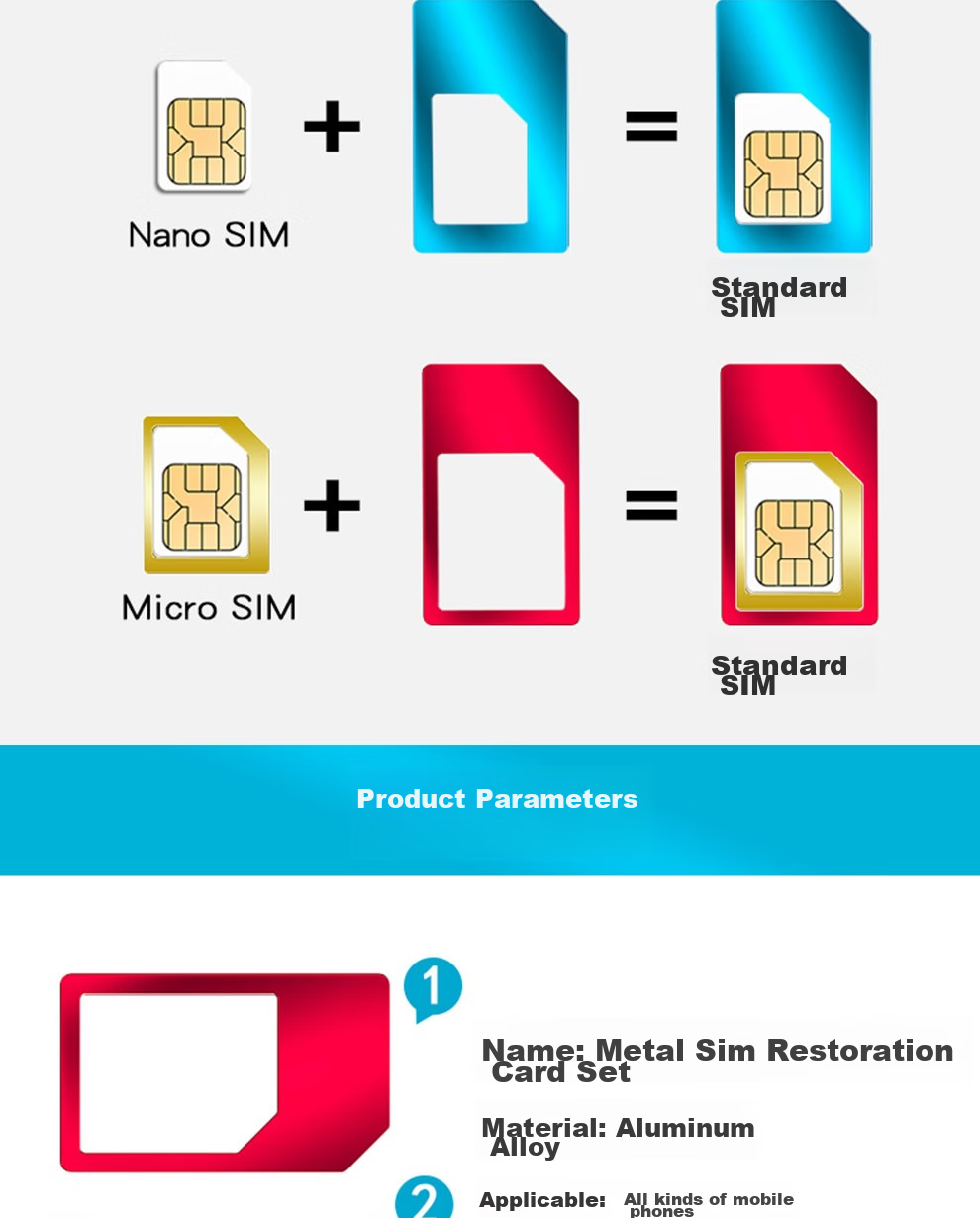 ESCASE SIM Card Ejector Tool Set of 5, Phone Card Holder SIM Card Restorer Micro/Nano Conversion Card Slot Ejector Pin, Compatible with Apple Huawei Xiaomi, Universal Black 3