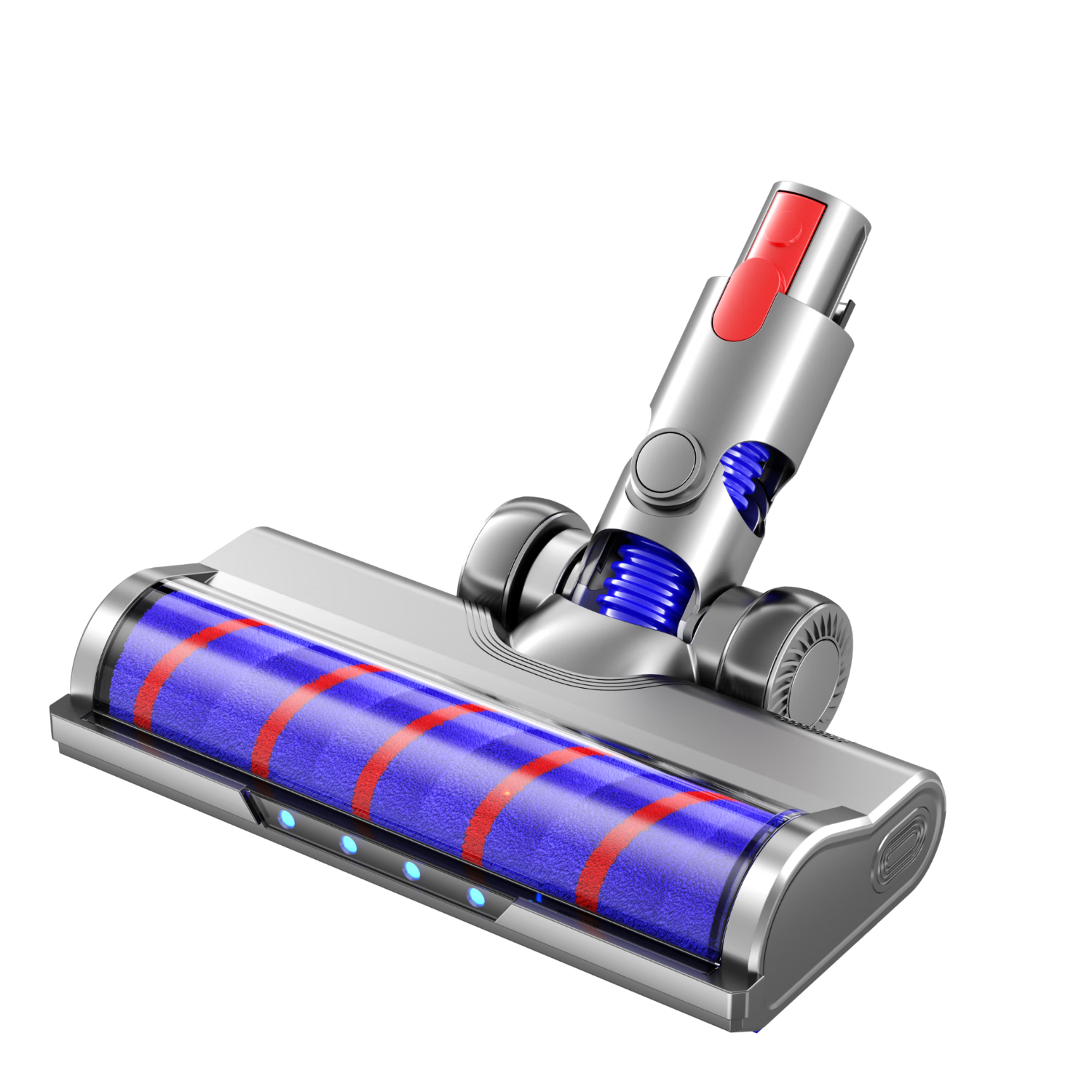Fenlong [Champion Recommended] Compatible Dyson V10 Slim/V12 Electric Mop Head Floor Roller Brush Soft Plush Carpet Brush Attachment