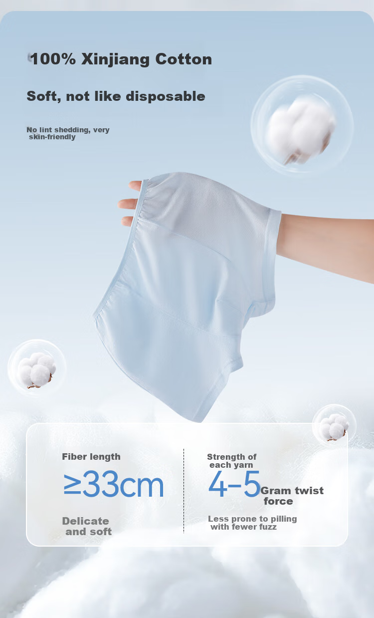 YEEHOO [Ozone Disinfection First Wear, No Wash] Pure Cotton Disposable Children's Underwear, Individually Packaged, Daily Use for Boys And Girls 11