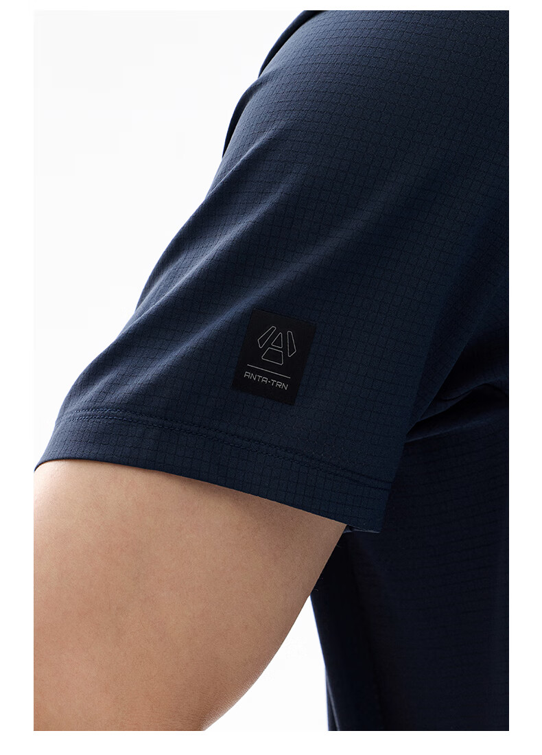 Anta Xingdong Polo | Lightweight Business Quick-Dry Collared Short Sleeve Men's Summer Commuter Breathable T-Shirt Crisp Top 4