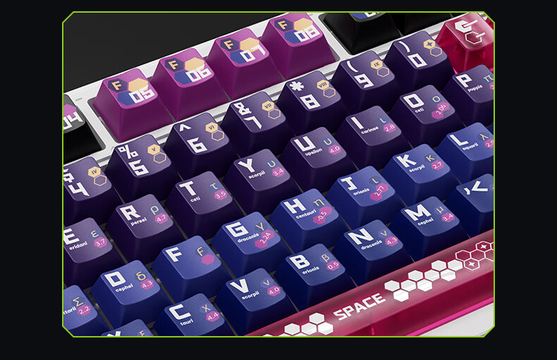 Ikbc Wireless Mechanical Keyboard with Wired Bluetooth Triple-Mode RGB Customizable Gaming High-End Aesthetic Office Computer Keyboard Sold by JD Gasket 5-Layer Padded 17