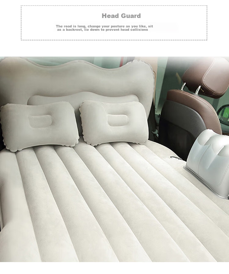 Siwangongli Car Inflatable Bed, Travel Mattress, Car Rear Seat Air Cushion Bed, Sleeping Aid for Car Interior, Backseat Sleeping Pad 8