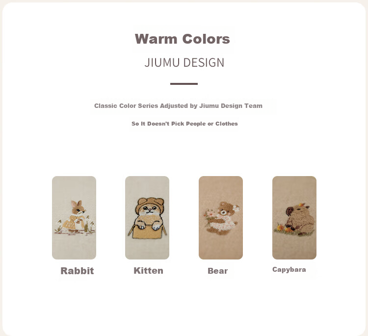 JIUMU Pure Wool Scarf for Women, Autumn And Winter Neck Warmer, Ladies' Warm Shawl, Gift for Women on National Day Or Birthday, Gift Box Packaging 7