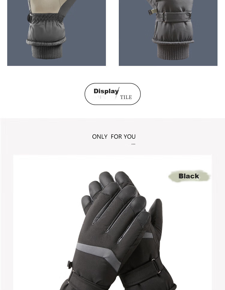 BWNK Motorcycle Gloves for Men And Women, Anti-Fall Windproof Riding Gloves, Outdoor Equipment, All-Season Universal Anti-Fall Touchscreen Compatible 13