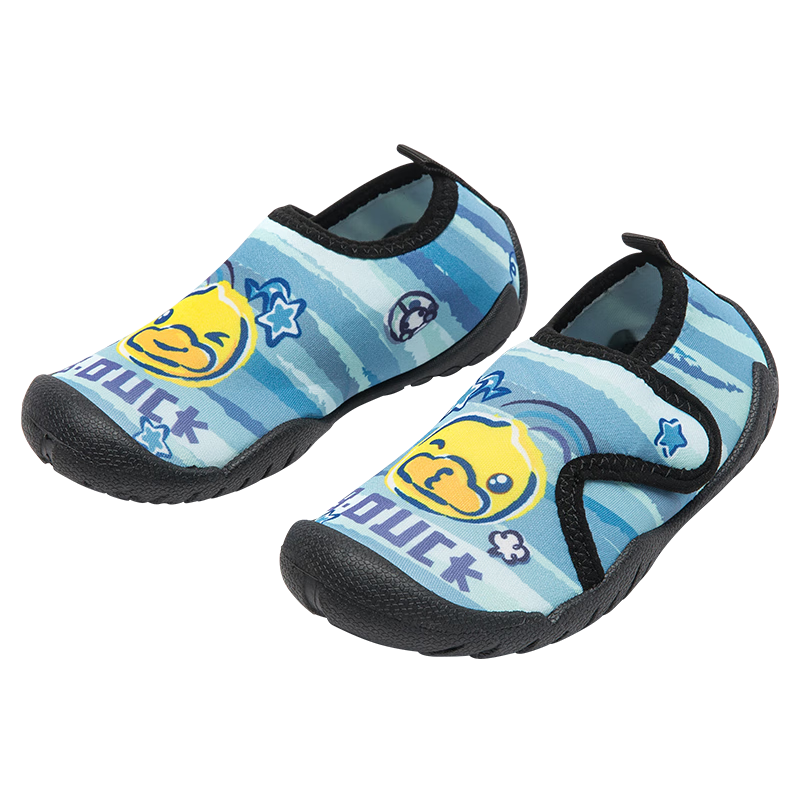 B.Duck Children's Beach Shoes, Boys And Girls Swimming Shoes, Non-Slip Breathable Anti-Puncture Outdoor Stream Tracing Shoes