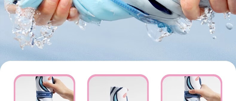 Li-Ning Children's Quick-Drying Swimming Bath Towel, Absorbent Towel for Boys And Girls, Summer Hot Spring Special Large Bathrobe for Older Childre 18