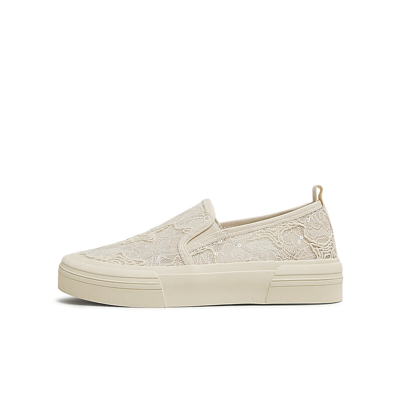 TEENMIX Women's White Sneakers Thick Sole Slip-On Fisherman Shoes Breathable Casual New Arrival