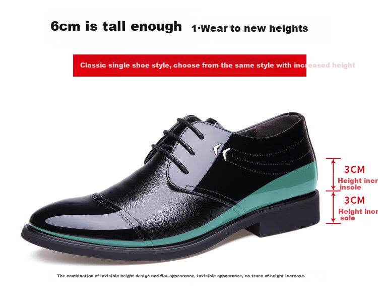 CARTELO Men's Shoes, Business Formal Shoes, Low-Top Trendy Lace-Up Leather Shoes for Work, 1057 Black, Size 41 4