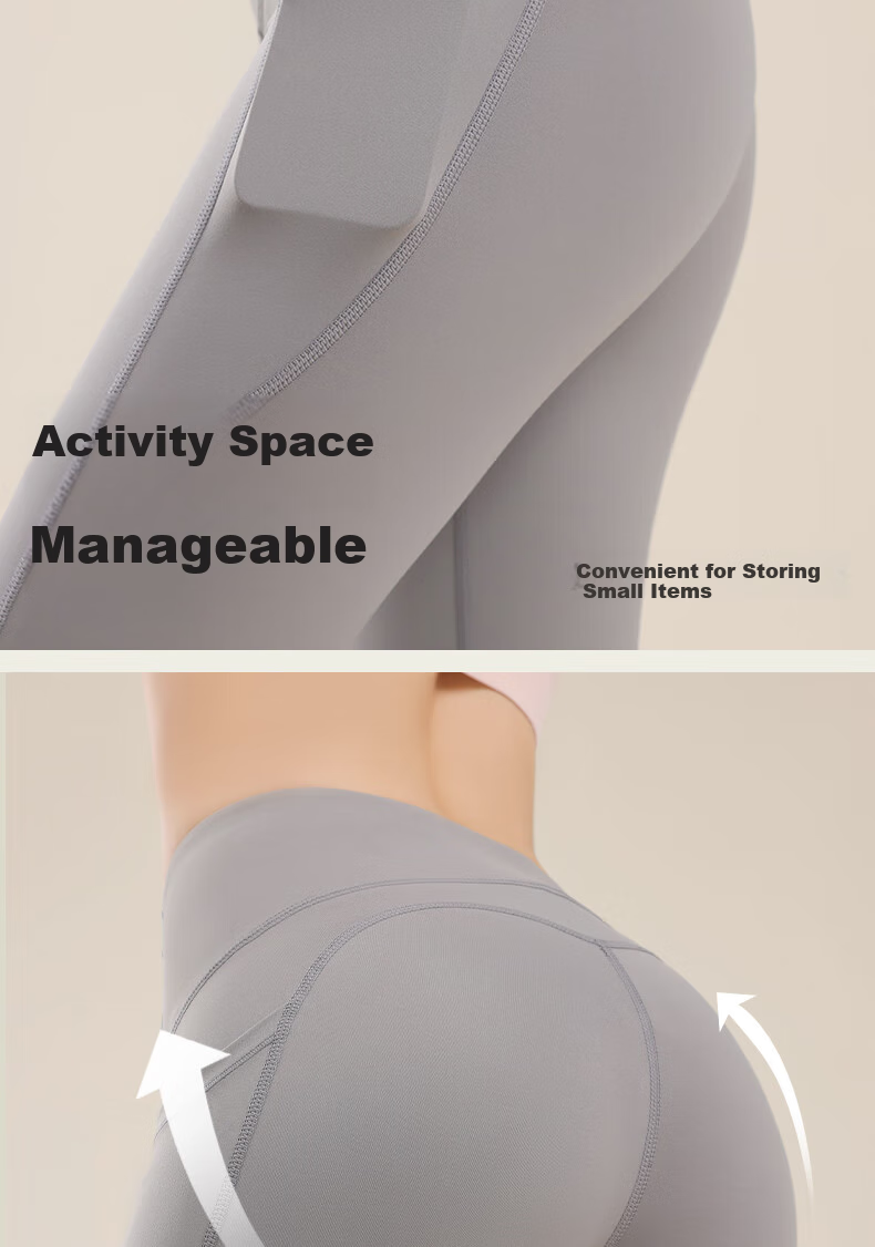 Ziyouxi Yoga High-Waisted Leggings for Women, Butt-Lifting, Naked Feel, Outdoor Wear, Sports Shark Pants, Tight-Fitting Pilates Running Fitness Training Outfit 5