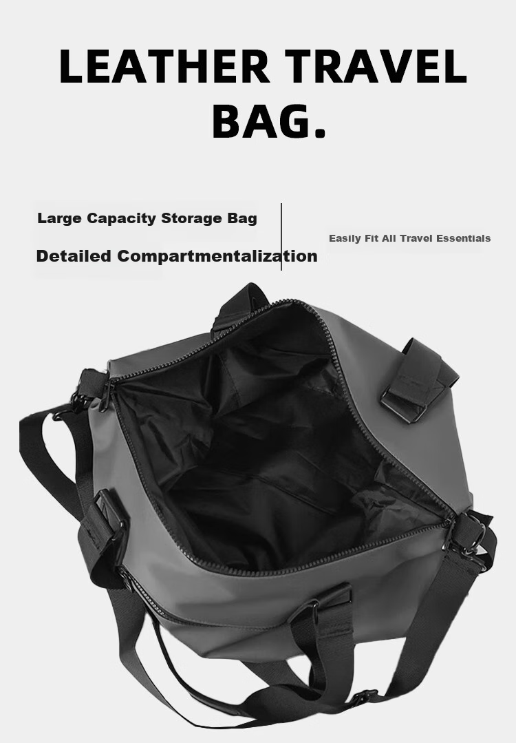 Lehuolvxing Travel Bag, Men's Handheld Luggage Bag, Large Capacity Suitcase, Gym Outfit, Business Trip, Carry-On Bag, Tourism, Swimming, Short-Distance Trolley Bag 3