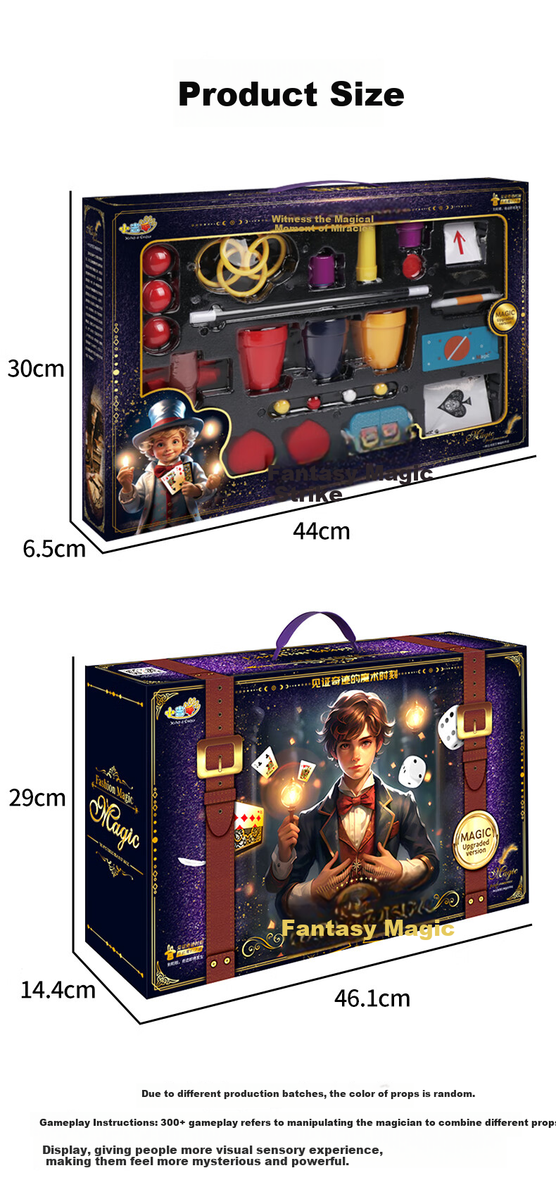 Kakabeier Children's Magic Tricks Toy for Boys And Girls Aged 3-10, Creative Magic Box, Magician Performance, Student Birthday Gift 7