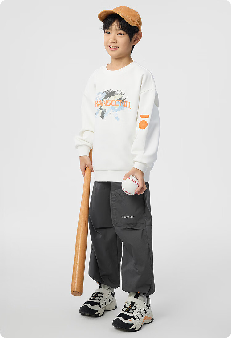 Balabala Kids Sweatshirt Boys Top 2025 Spring Long Sleeve Loose Fit [Mall Same Style] 202125121107 8