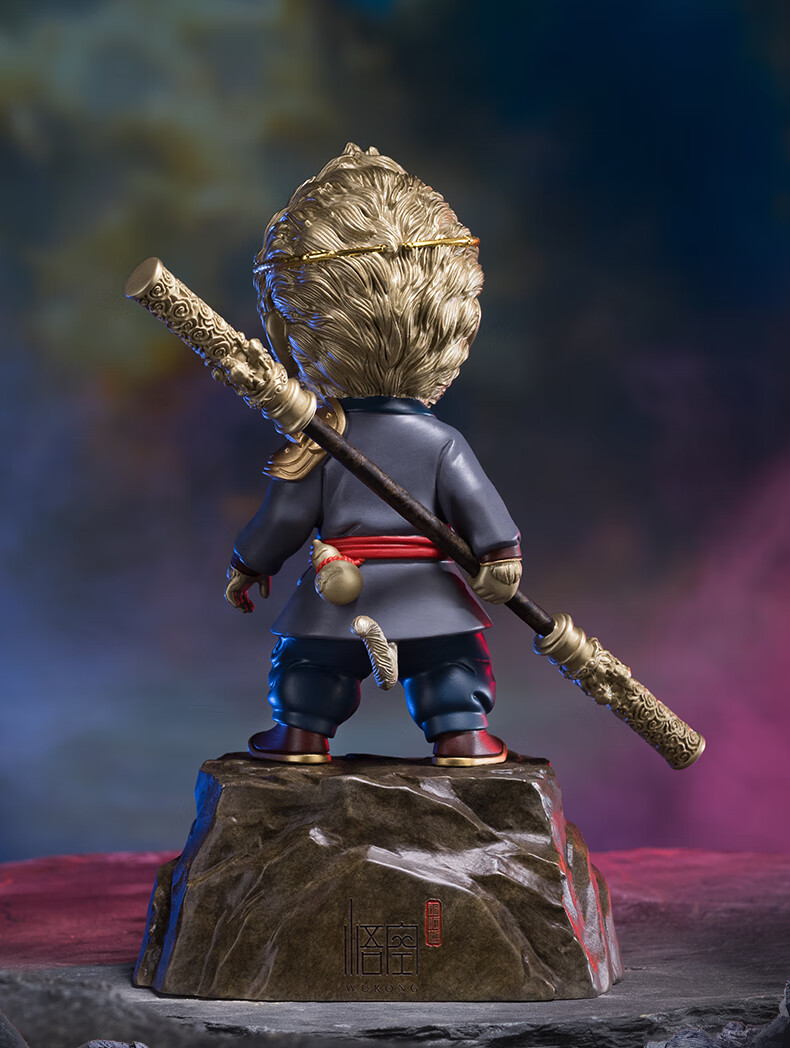 Master Tong "Wukong the Peerless Hero (Cute Version)" New Monkey King Copper Figurine Valentine's Day Gift 8