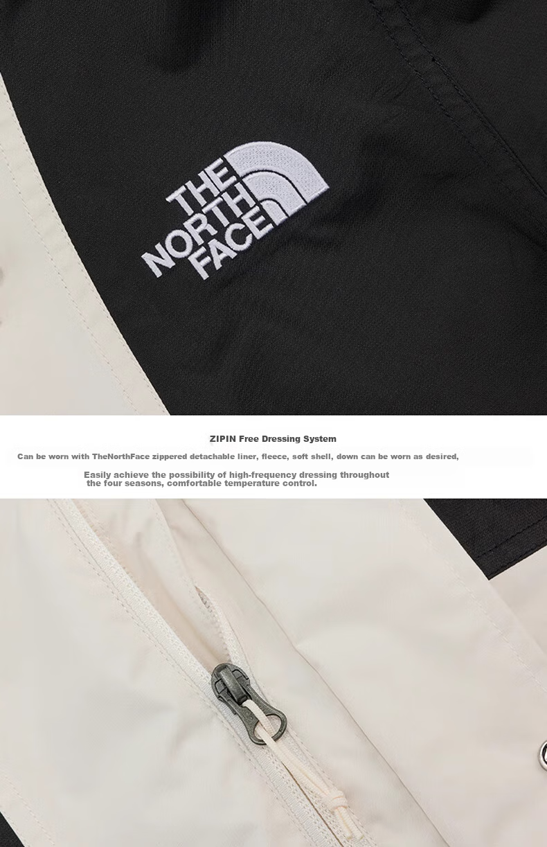 The North Face Windproof Single-Layer Hard Shell Jacket for Men, Outdoor, Black/JK3, XXL 11