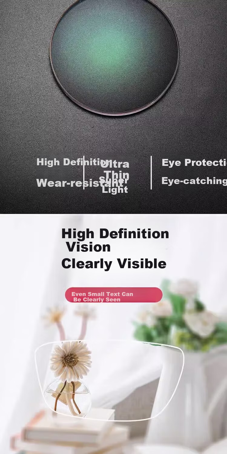 GOGOSOON Ultra-Light High-Definition Reading Glasses for Women, Anti-Blue Light, Fashionable, Youthful Appearance, Comfortable Presbyopic Glasses for Middle-Aged And Elderly, Father's Glasses 5