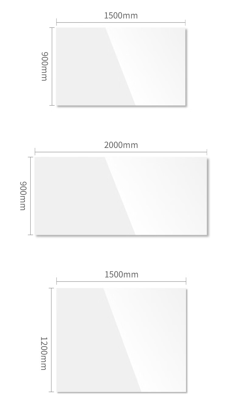 JONEVEE 60cm*100cm Soft Whiteboard Wall Sticker Drawing Board, Magnetic Erasable Writing Surface for Home Use, Children's Doodle Painting Blackboard for Office And Teaching WTS6010 3